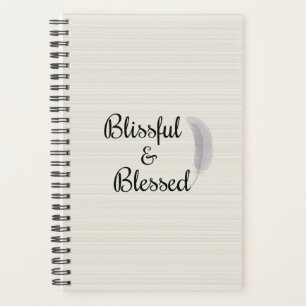 Angel Rayures de plume ivoire blanc gris Zen