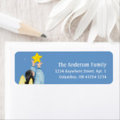 Angel Reaching voor de Etiketten van het Adres van (Insitu)