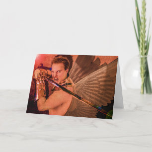 Angel "Redding uit het duister" Kerst Kaart