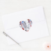Angel Reflection Hart Sticker (Envelop)