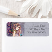  Angel Return-adreslabels Etiket (Insitu)