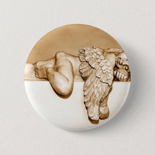 Angel Ronde Button 5,7 Cm (Voorkant)