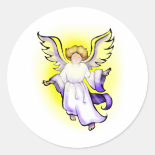 Angel Ronde Sticker