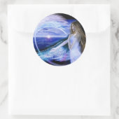 Angel Ronde Sticker (Tas)