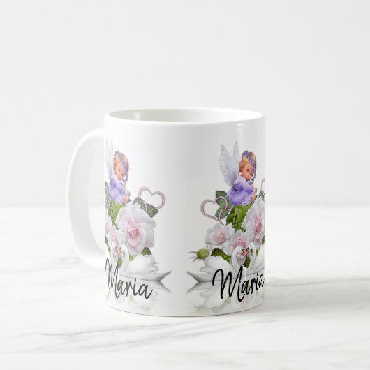 Angel Rose Mug (Devant gauche)