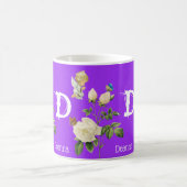 Angel Rose Purple Floral Mug (Centre)