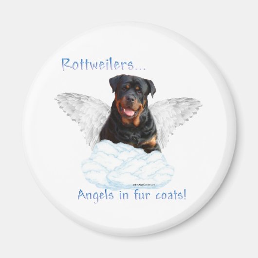 Angel Rottweiler - Aimant (Devant)