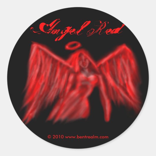 Angel Rouge, Stickers 1 (Devant)