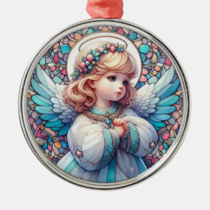 Angel Round Ornament