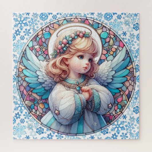Angel Round Puzzle (Vertical)