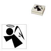 Angel Rubberstempel (Gestempeld)