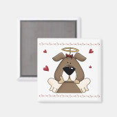 Angel Ruff Magnet Magneet (Voorkant / Achterkant)