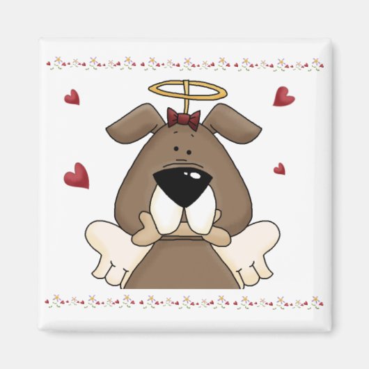 Angel Ruff Magnet Magneet (Voorkant)