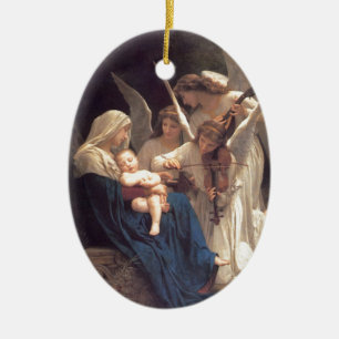 Angel Serenade Keramisch Ornament