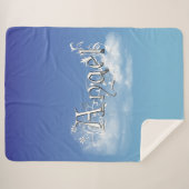 Angel Sherpa Deken (Voorkant (horizontaal))