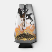 Angel Skeleton Grim Reaper Dragon Flesjeskoeler (Achterkant)