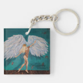 Angel sleutelhanger (Achterkant)