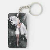 Angel Sleutelhanger Full Body Dark Sky (achterkant)