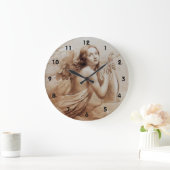 ANGEL SPEELT LYRA OVER DE CLOUDS GROTE KLOK (Huis)