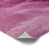 ANGEL SPEELT LYRA OVER DE CLOUDS Pink Poster (Hoek)