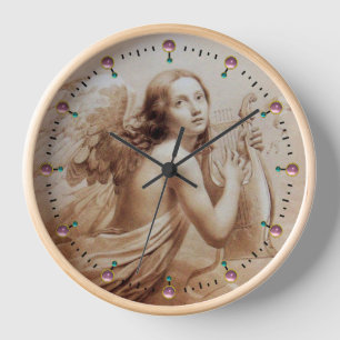 ANGEL SPEELT LYRA OVER DE CLOUDS Sepia Brown