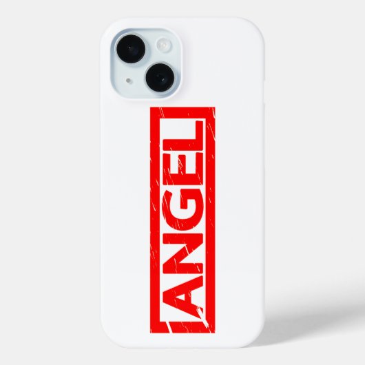 Angel Stamp Case-Mate iPhone Case (Achterkant)
