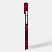 Angel Star aangepaste naam ruby red Case-Mate iPhone Case (Achterkant / Links)