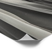 Angel Stars Zwart en Wit Poster (Hoek)