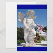 Angel Statue Briefpapier (Voorkant / Achterkant)