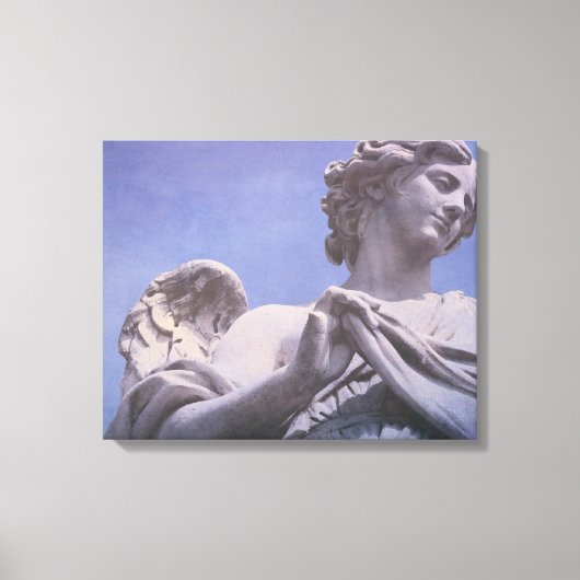 Angel Statue Canvas Afdruk (Voorkant)
