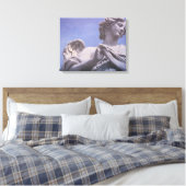 Angel Statue Canvas Afdruk (Insitu (Slaapkamer))