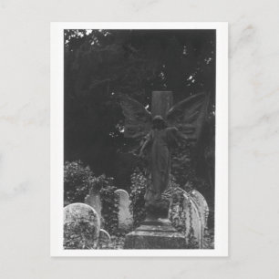 Angel Statue Old Cemetery Briefkaart
