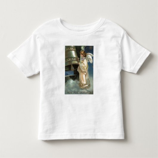 Angel Striking Bell met Mallet Kinder Shirts (Voorkant)