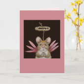 Angel Sue la carte de la souris du champ (Fleur jaune)