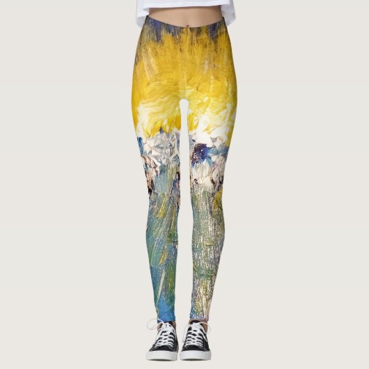Angel Sunset Full Leggings (Voorkant)