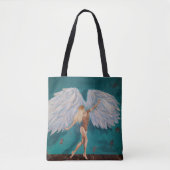 Angel-Tas voor uw winkelbehoeften Draagtas (Voorkant)