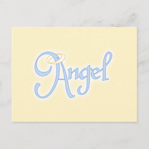 Angel Text Briefkaart