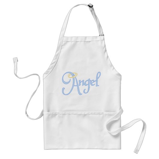 Angel Text Standaard Schort (Voorkant)