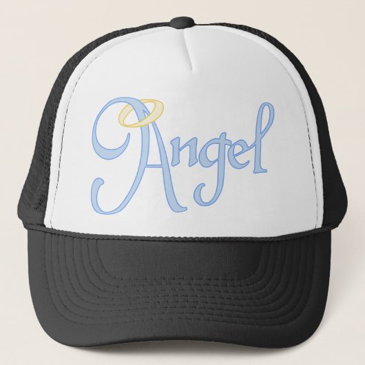 Angel Text Trucker Pet (Voorkant)