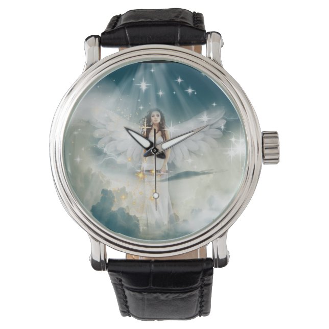 Angel-tijdbewaking Horloge (Voorkant)