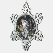 ANGEL TIN SNEEUWVLOK ORNAMENT (Rechts)