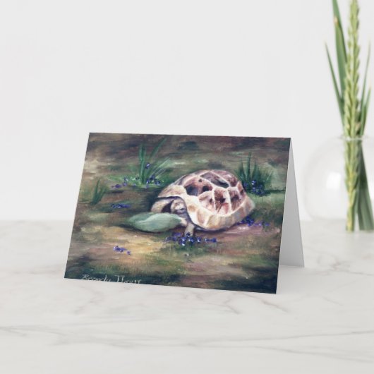 Angel Tortoise Blank Kaart (Voorkant)