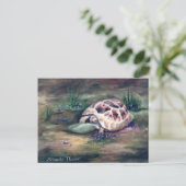 Angel Tortoise Briefkaart (Staand voorkant)
