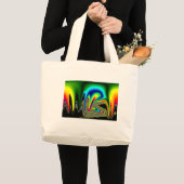 ANGEL TRAIL GROTE TOTE BAG (Voorkant (product))