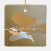 Angel-trompetten Keramisch Ornament (Achterkant)