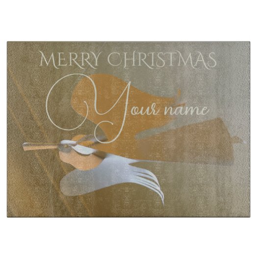 Angel-trompetten Snijplank (Voorkant)