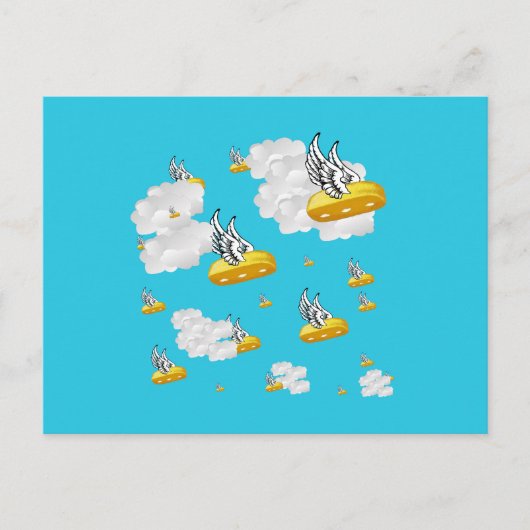 Angel Twinkies Briefkaart (Voorkant)