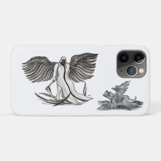 Angel Uriel Case-Mate iPhone Case (Achterkant (horizontaal))