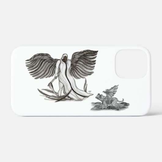 Angel Uriel Case-Mate iPhone Case (Achterkant (horizontaal))