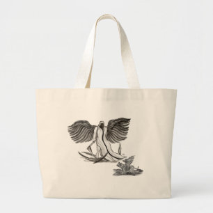 Angel Uriel Grote Tote Bag